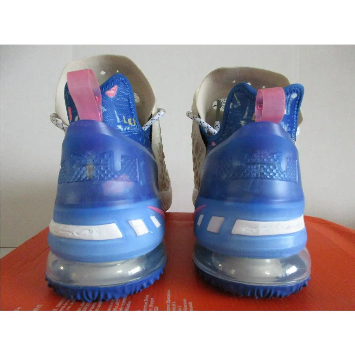 Nike shoes - Nike LeBron 18 - LeBron - DB8148-200 - White (UPC: 194500281776) 2