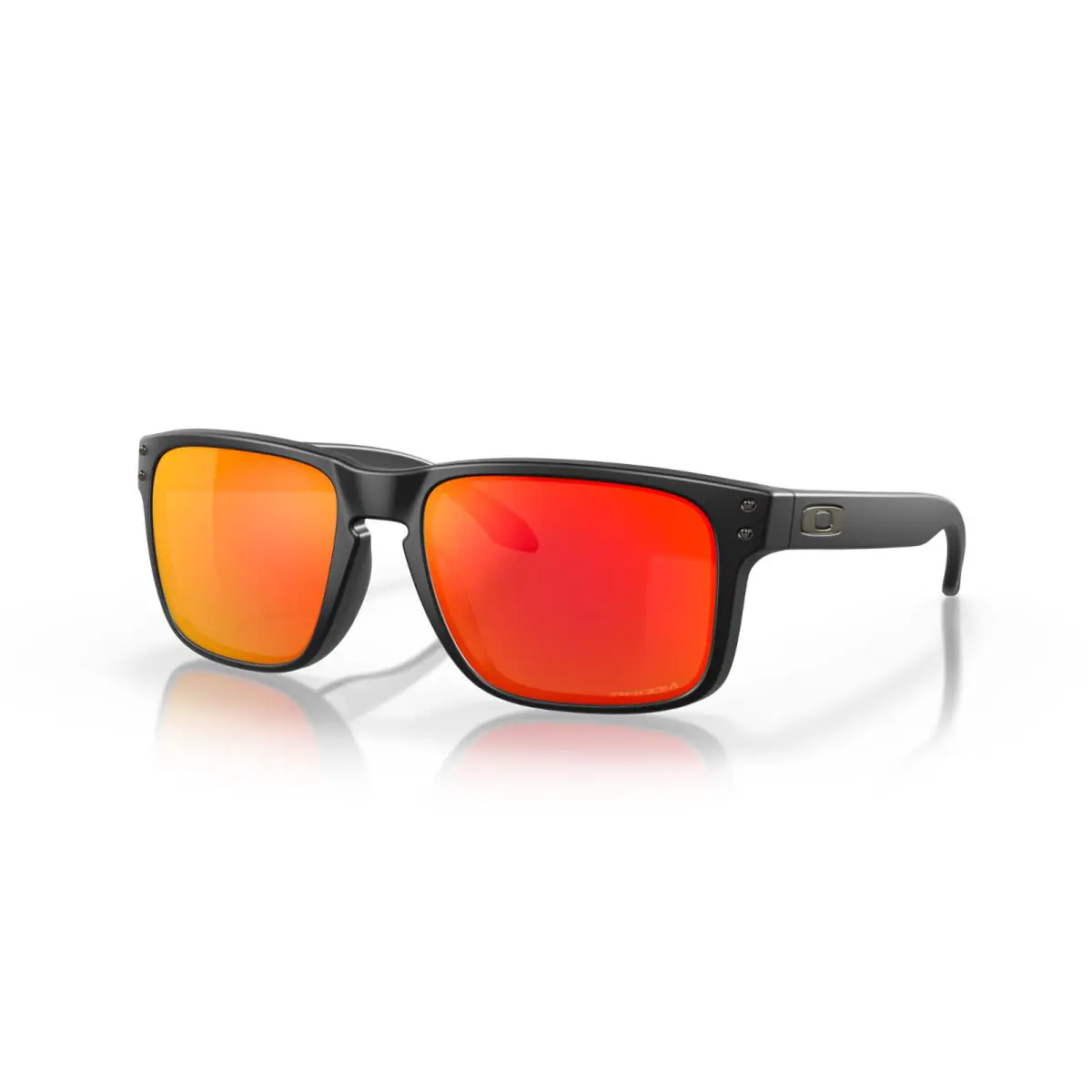 Holbrook Sunglasses OO9102-E255 Matte Black Frame W/ Prizm Ruby Lens by Oakley