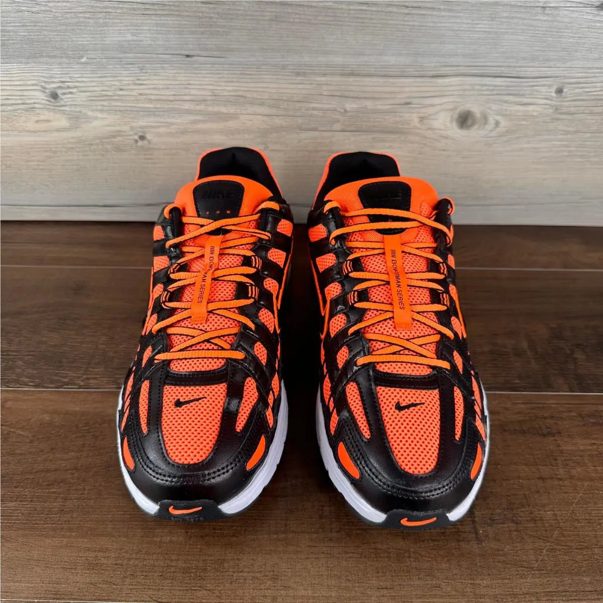 Nike shoes - Nike P-6000 - CD6404-801 - Orange, Manufacturer: Hyper Crimson/White/Metallic Silver/Black 1