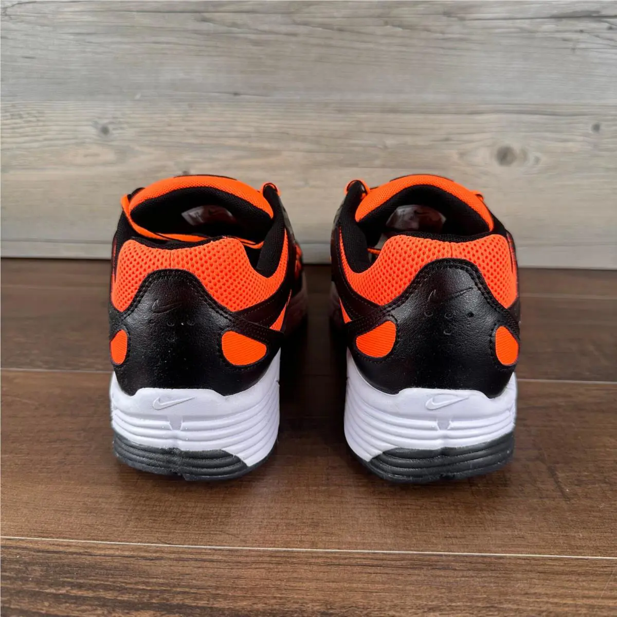 Nike shoes - Nike P-6000 - CD6404-801 - Orange, Manufacturer: Hyper Crimson/White/Metallic Silver/Black 2