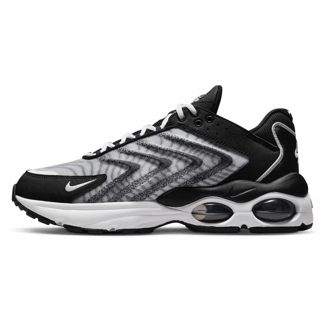 Nike Air Max TW One Black Sneakers White Logo Running Trainers Shoes Men 15US - Black, Manufacturer: BLACK/WHITE-BLACK-WHITE