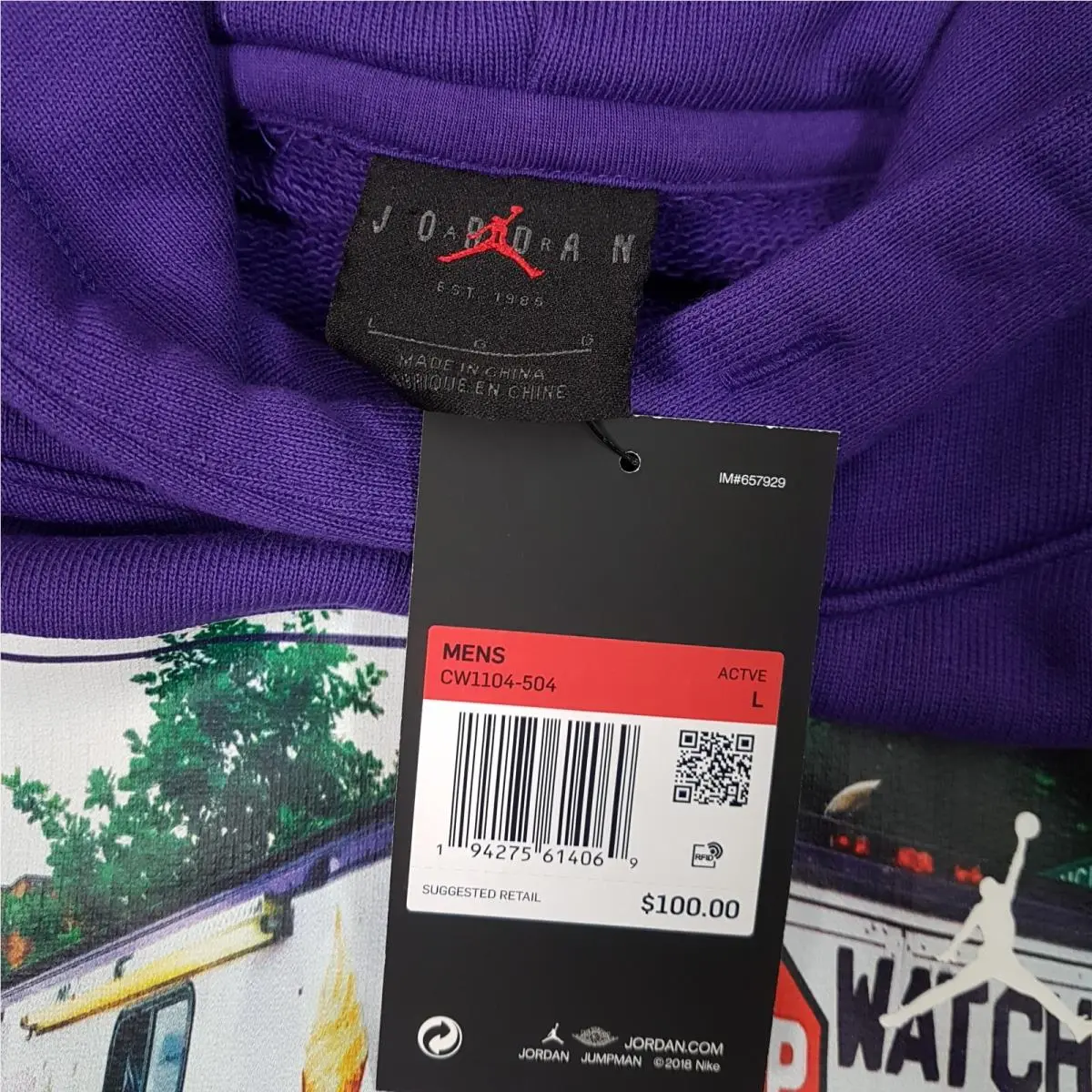Nike clothing - CW1104-504 - CW1104-504 - Purple, Manufacturer: Purple (UPC: 0194275614069) 4