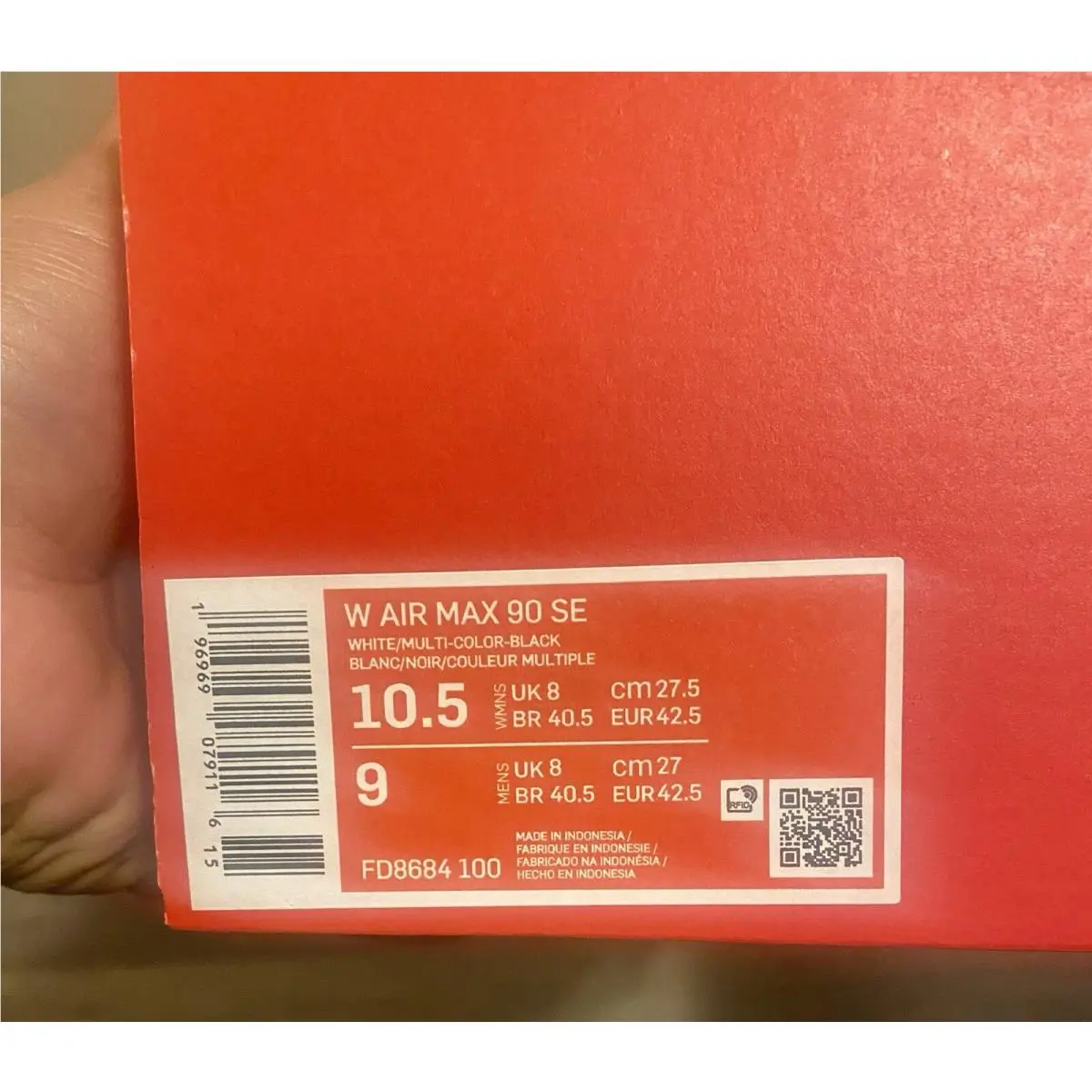 Nike shoes - Nike Air Max 90 SE - FD8684-100 - White/White/White (UPC: 196969079116) 10