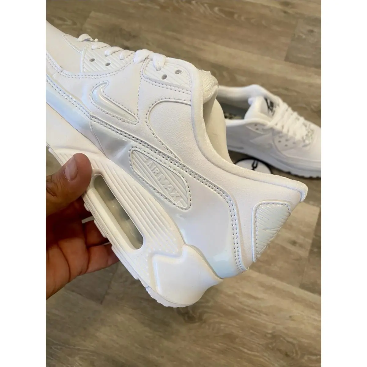 Nike shoes - Nike Air Max 90 SE - FD8684-100 - White/White/White (UPC: 196969079116) 1