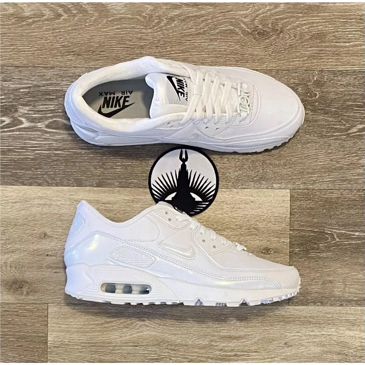 Nike shoes - Nike Air Max 90 SE - FD8684-100 - White/White/White (UPC: 196969079116) 5