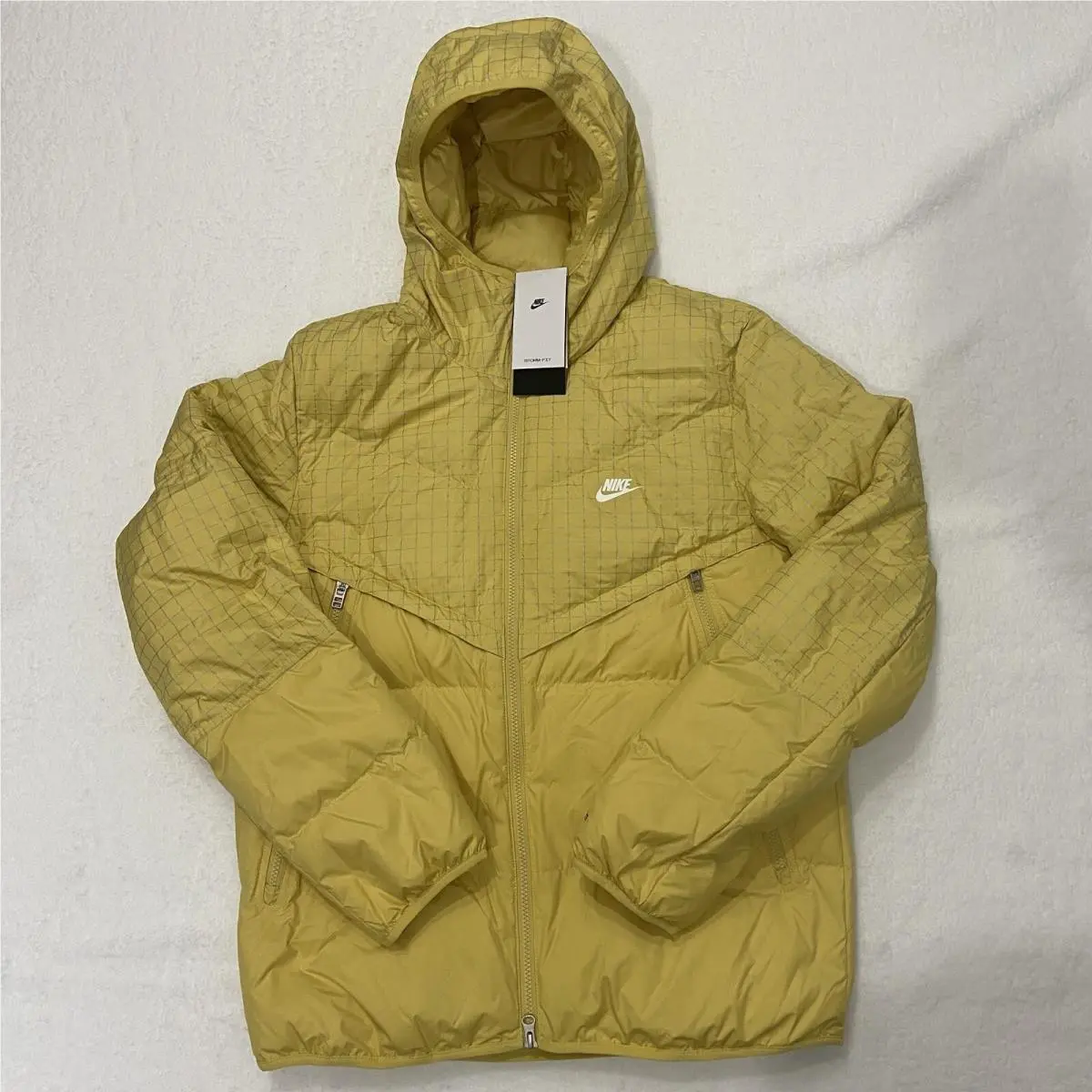 SZ M Nike Sportswear Nsw Storm Fit Windrunner Puffer Jacket Yellow DD6963-700