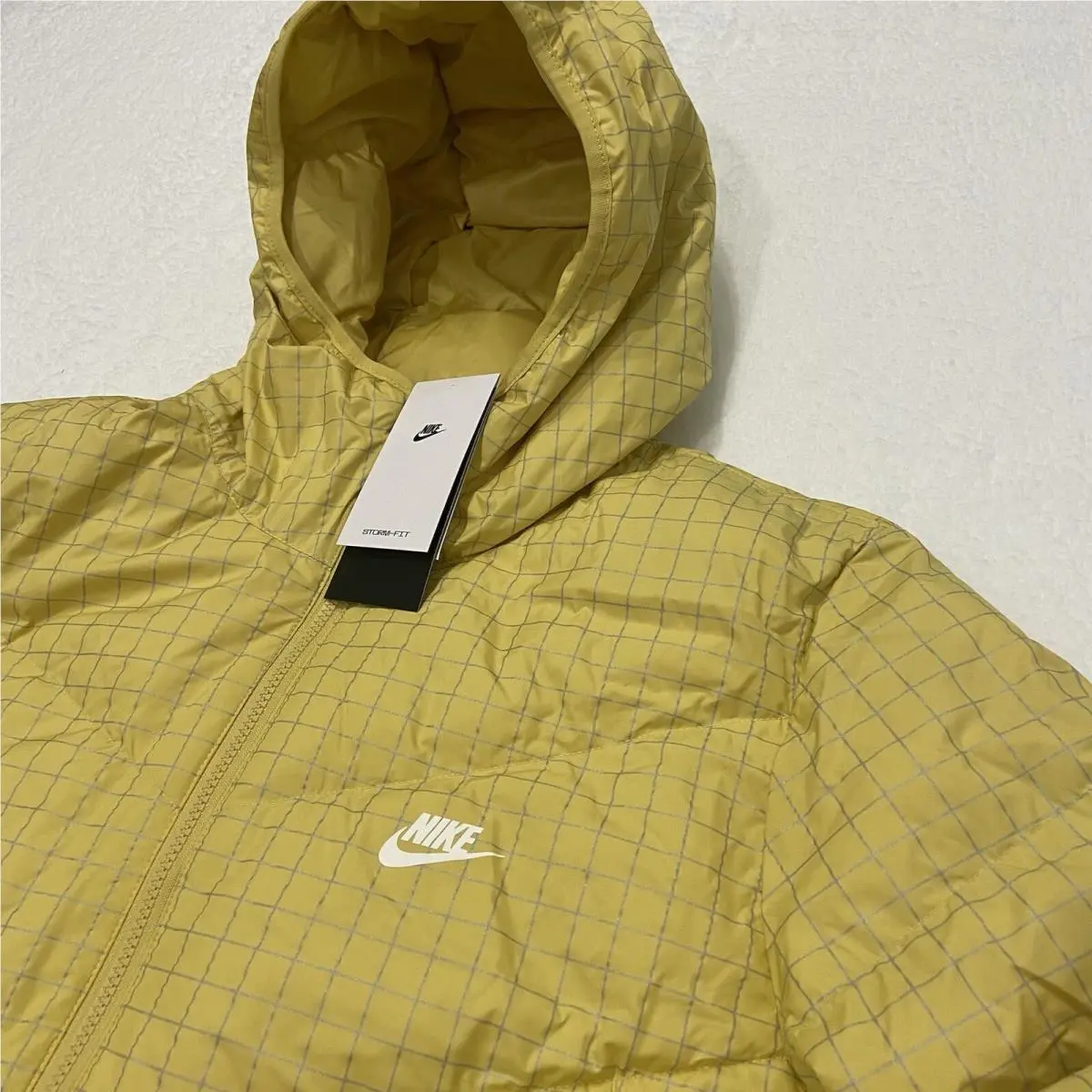 Nike clothing - Nike Sportswear Windrunner Puffer Jacket - DD6963-700 DD6963700 - Yellow 1