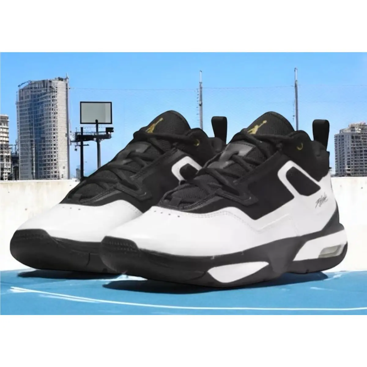 Nike shoes - Nike Air Jordan Stay Loyal 3 - FB1396-070 - Black White Gold (UPC: 196969681852) 9