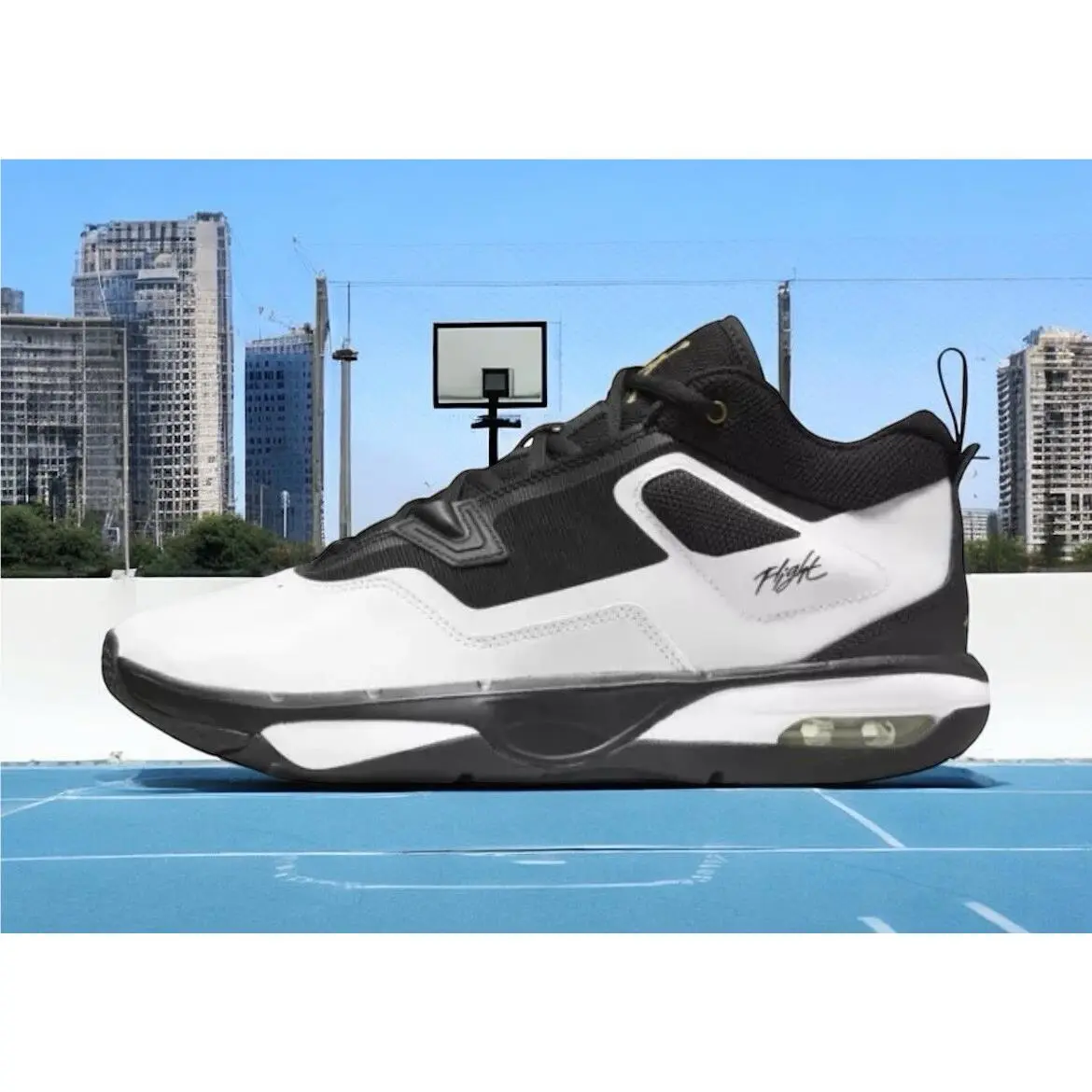Nike shoes - Nike Air Jordan Stay Loyal 3 - FB1396-070 - Black White Gold (UPC: 196969681852) 10