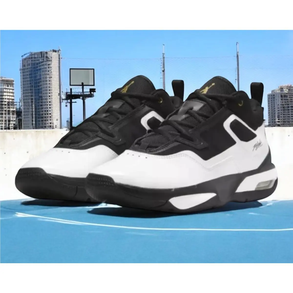 Nike shoes - Nike Air Jordan Stay Loyal 3 - FB1396-070 - Black White Gold (UPC: 196969681852) 0