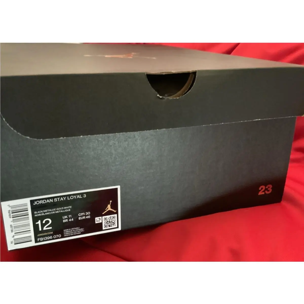 Nike shoes - Jordan Stay Loyal 3 - Stay Loyal - FB1396-070 - White/Black/Gold 15