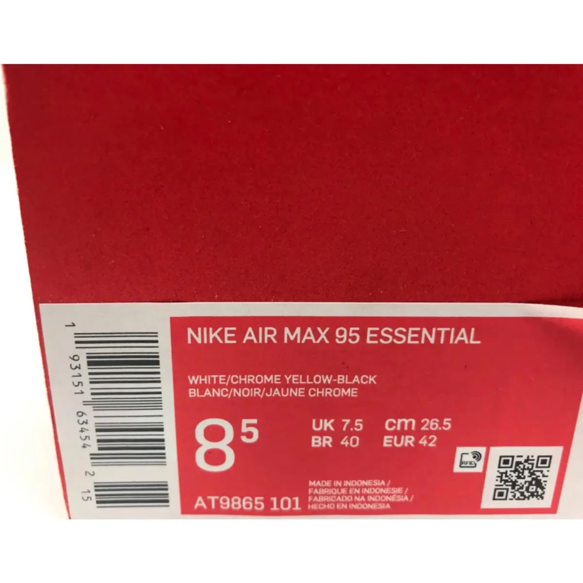 Nike shoes - Nike Air Max 95 - Air Max - AT9865-101 - Black (UPC: 0193151634542) 3