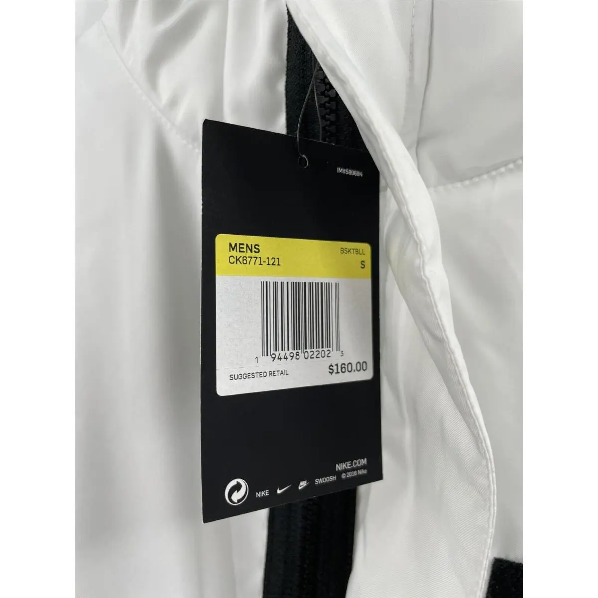 Nike clothing - CK6771 - AT3902-010 - White (UPC: 193151057358) 7