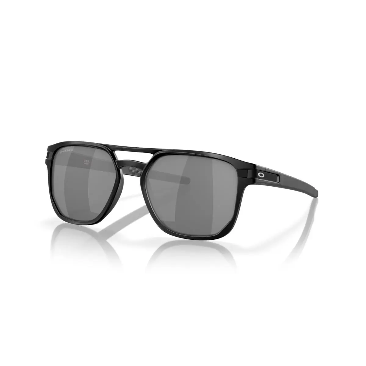 Sunglasses Latch Beta OO9436-0554 Matte Black with Prizm Black Polarized by Oakley