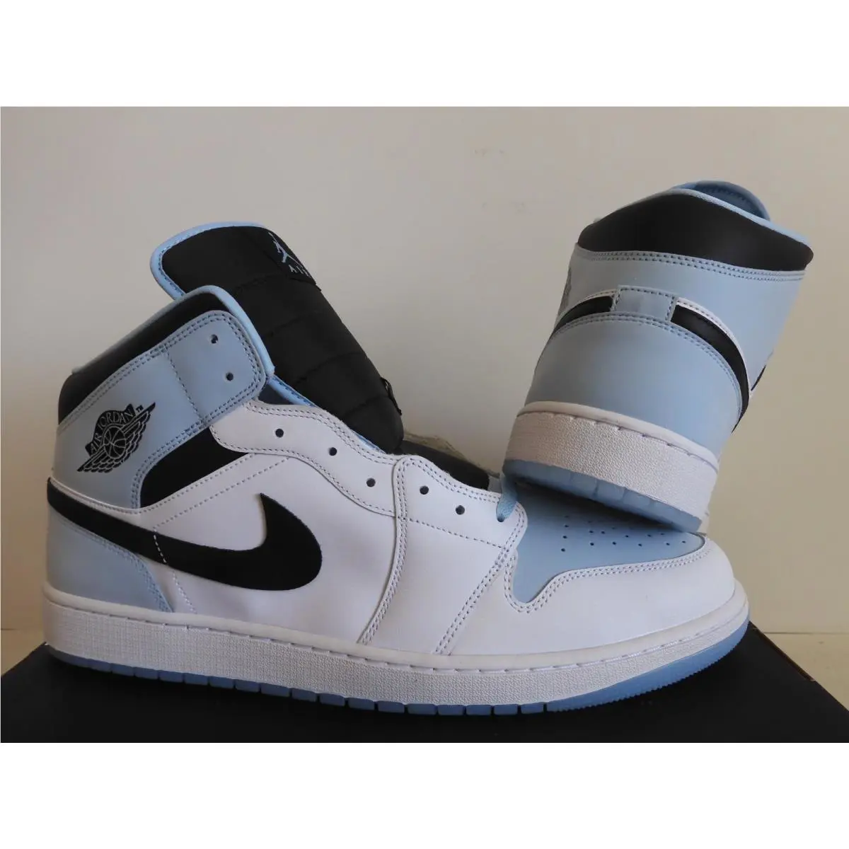 Nike shoes - Air Jordan 1 - Air - DV1308-104 - Multicolor, Manufacturer: WHITE/ICE BLUE-BLACK 0