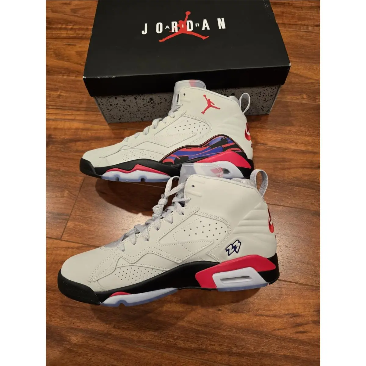 Nike shoes - Air Jordan MVP - Air MVP - DZ4475-026 - Neutral Grey/Black/Dark Concord/University Red 7
