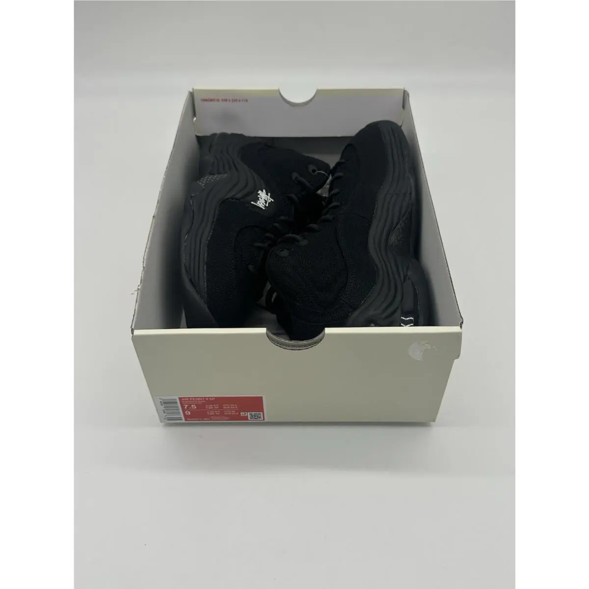 Nike shoes - Nike Air Penny 2 - Air Penny - DQ5674-001 - Black, Manufacturer: Black/Cobalt Pulse/White 8