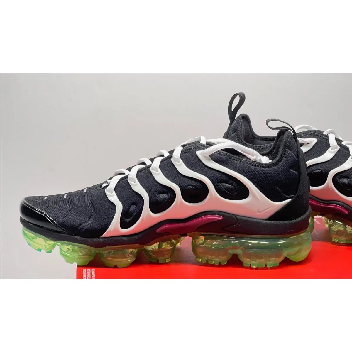 Nike shoes - Nike Air Vapormax Plus Do You - DM8121-001 - BLACK HYPER PINK WHITE, Manufacturer: White Black Aurora Green Cosmic Clay (UPC: 195240916379) 4