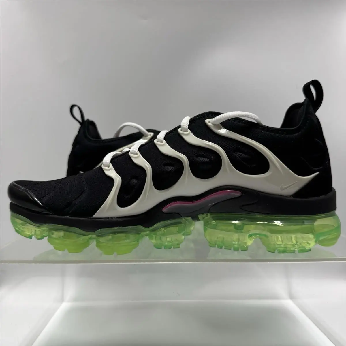 Nike shoes - Nike Air Vapormax Plus - Air Vapormax Plus - DM8121-001 - Black, Manufacturer: Black/White/Lime Glow/Hyper Pink 2