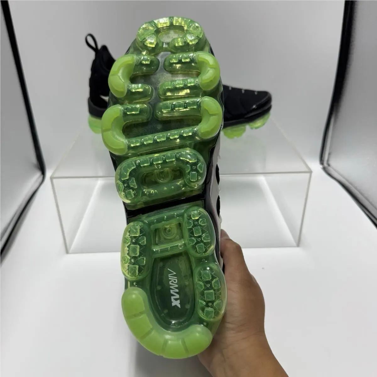 Nike shoes - Nike Air Vapormax Plus - Air Vapormax Plus - DM8121-001 - Black, Manufacturer: Black/White/Lime Glow/Hyper Pink 6