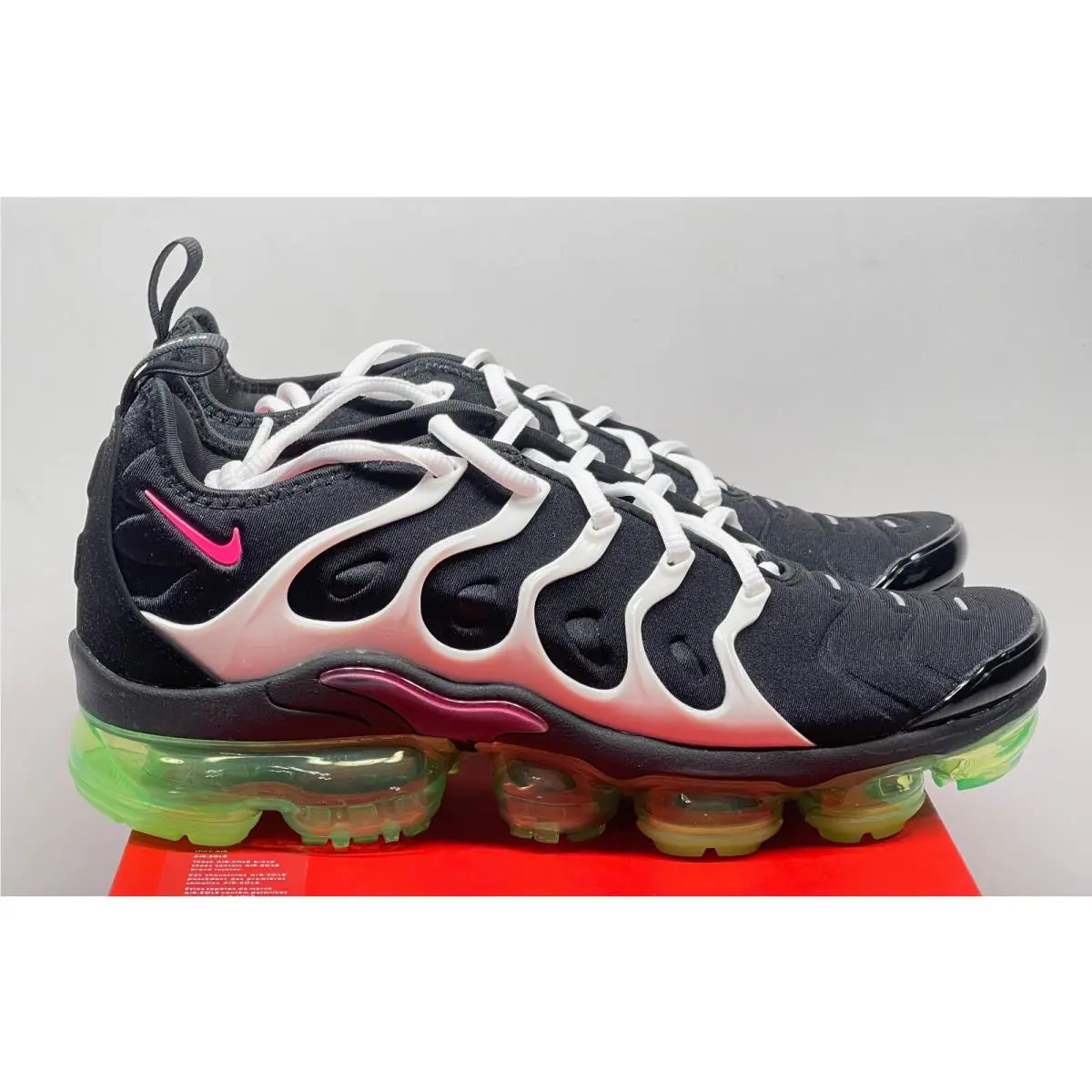 Nike shoes - Nike Air Vapormax Plus Do You - DM8121-001 - BLACK HYPER PINK WHITE, Manufacturer: White Black Aurora Green Cosmic Clay (UPC: 195240916379) 1