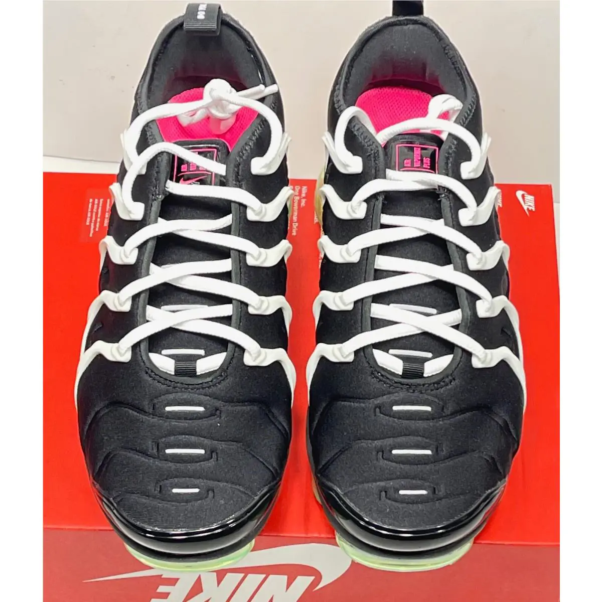 Nike shoes - Nike Air Vapormax Plus Do You - DM8121-001 - BLACK HYPER PINK WHITE, Manufacturer: White Black Aurora Green Cosmic Clay (UPC: 195240916379) 2