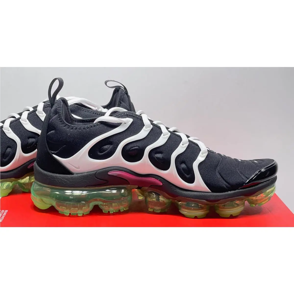 Nike shoes - Nike Air Vapormax Plus Do You - DM8121-001 - BLACK HYPER PINK WHITE, Manufacturer: White Black Aurora Green Cosmic Clay (UPC: 195240916379) 5