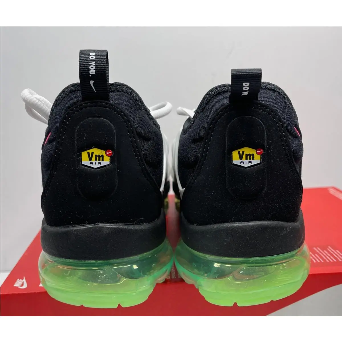 Nike shoes - Nike Air Vapormax Plus Do You - DM8121-001 - BLACK HYPER PINK WHITE, Manufacturer: White Black Aurora Green Cosmic Clay (UPC: 195240916379) 0