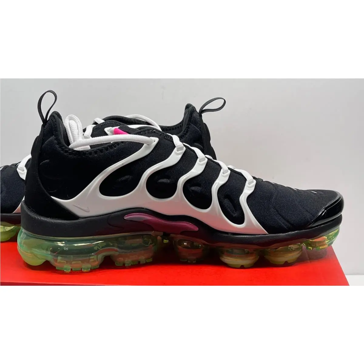 Nike shoes - Nike Air Vapormax Plus Do You - DM8121-001 - BLACK HYPER PINK WHITE, Manufacturer: White Black Aurora Green Cosmic Clay (UPC: 195240916379) 5
