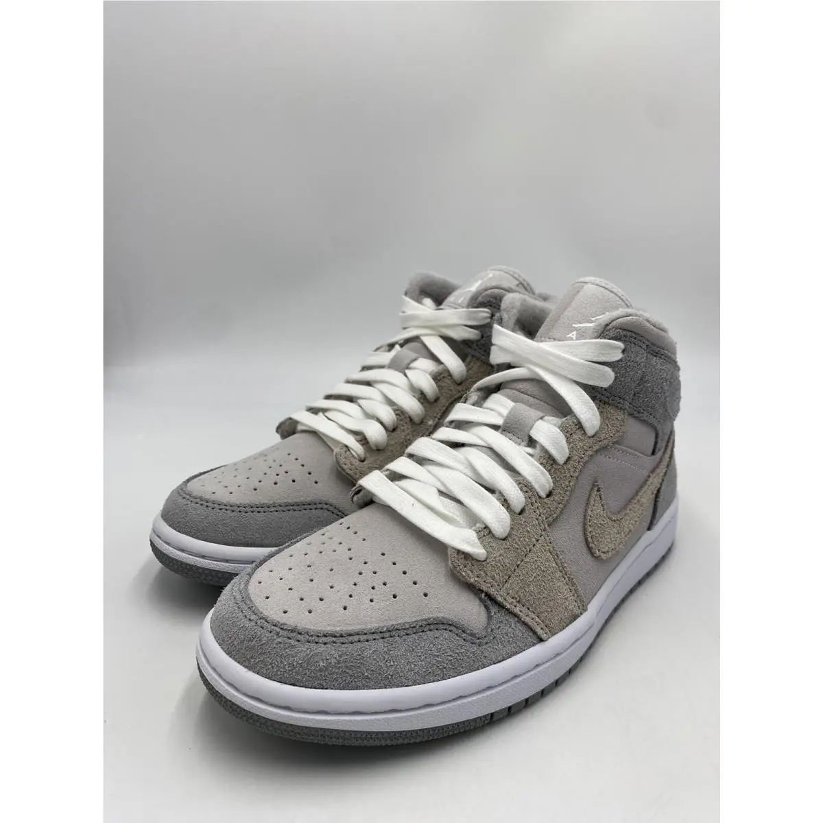 Nike shoes - Nike Air Jordan 1 - Air - DO7139 002 - Particle Grey/College Grey (UPC: 195244313778) 2
