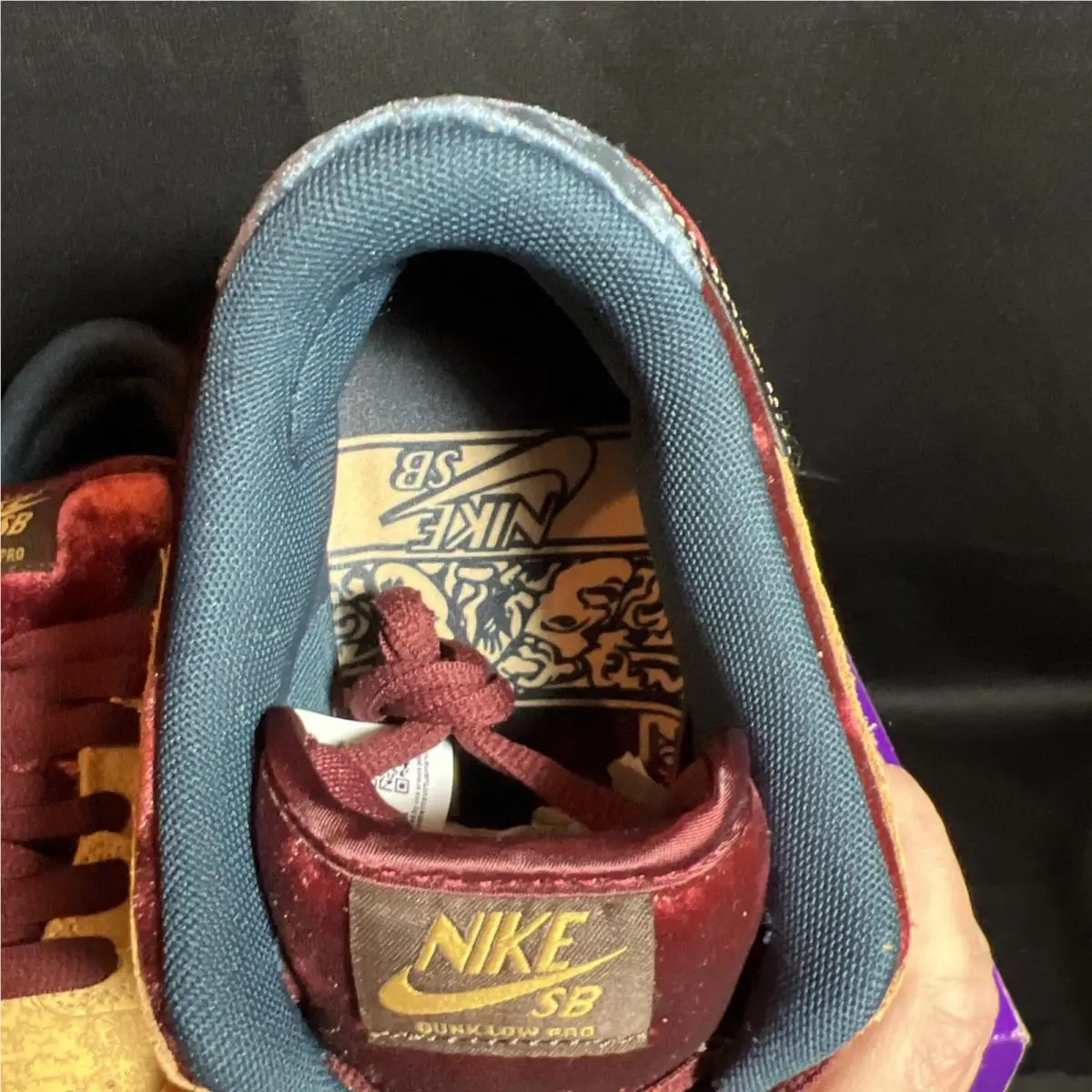 Nike shoes - Nike Dunk SB - Dunk - FZ1278-200 - Gold, Manufacturer: Celestial Gold/Black/Dark Team Red/Armory Navy/Baroque Brown (UPC: 0197600799196) 7