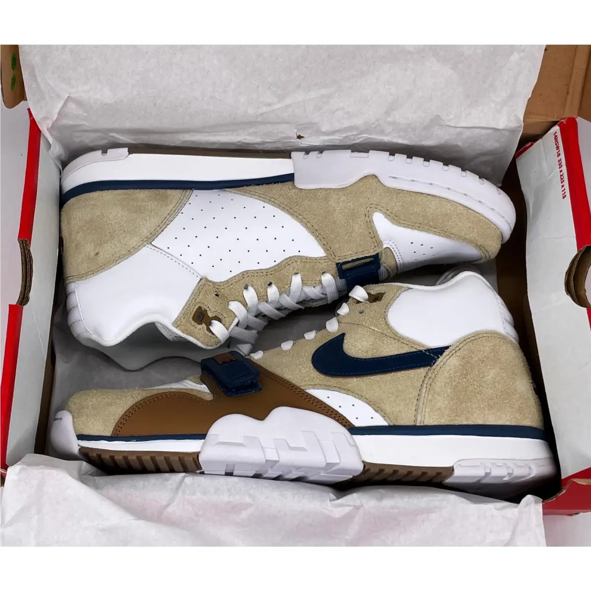 Nike shoes - Air Trainer 1 - Air Trainer - DM0522200 - Limestone, Blue, White 8