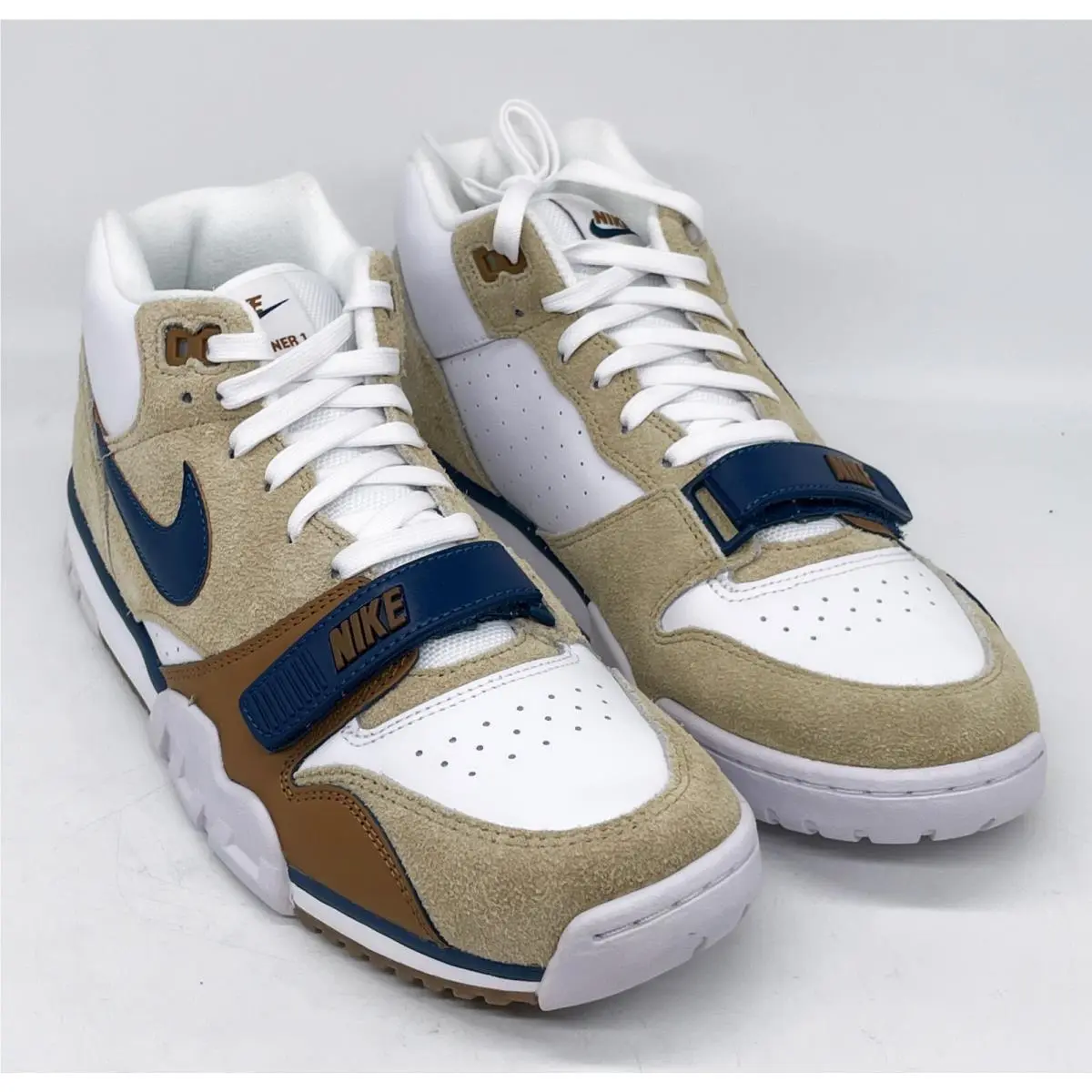 Nike shoes - Air Trainer 1 - Air Trainer - DM0522200 - Limestone, Blue, White 0