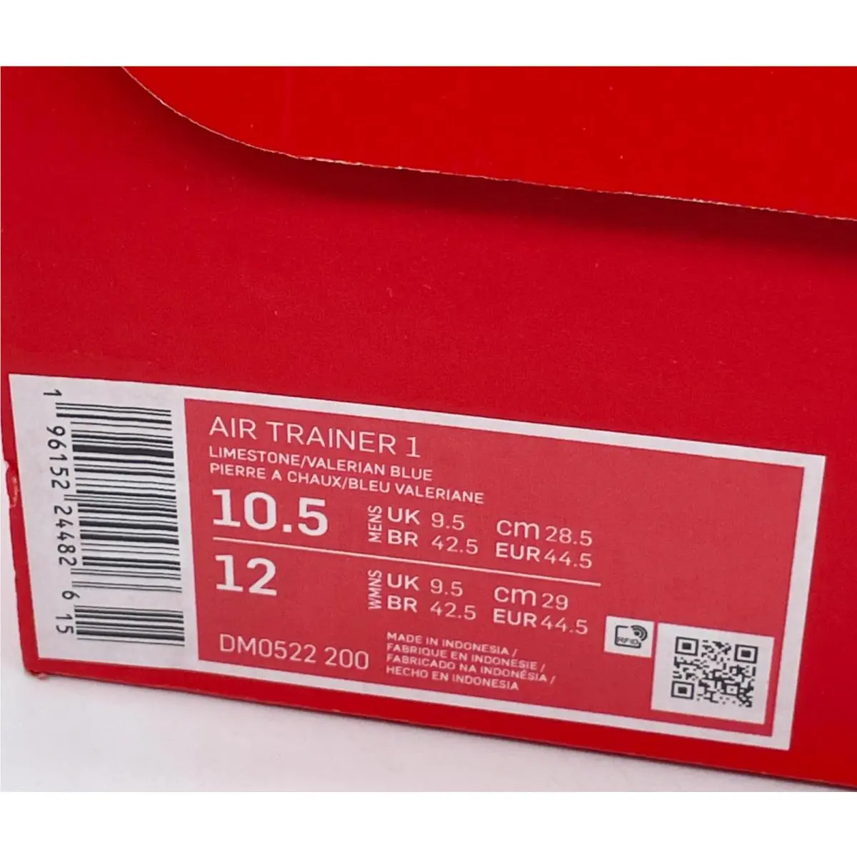 Nike shoes - Air Trainer 1 - Air Trainer - DM0522200 - Limestone, Blue, White 11