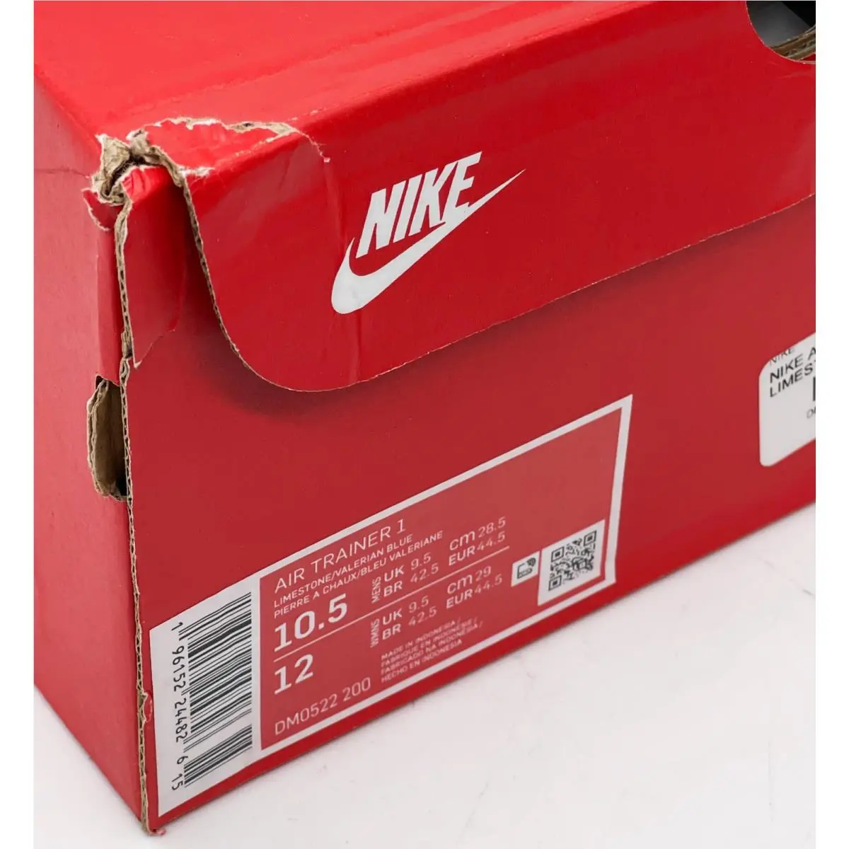 Nike shoes - Air Trainer 1 - Air Trainer - DM0522200 - Limestone, Blue, White 12