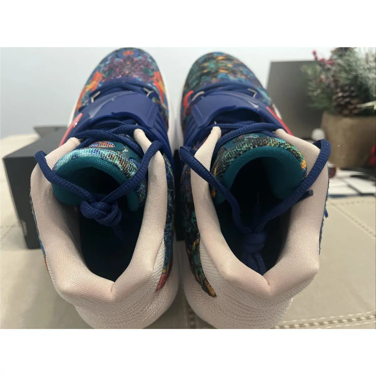 Nike shoes - Nike KD 14 - CW3935-400 - Deep Royal Blue Pale Coral 7