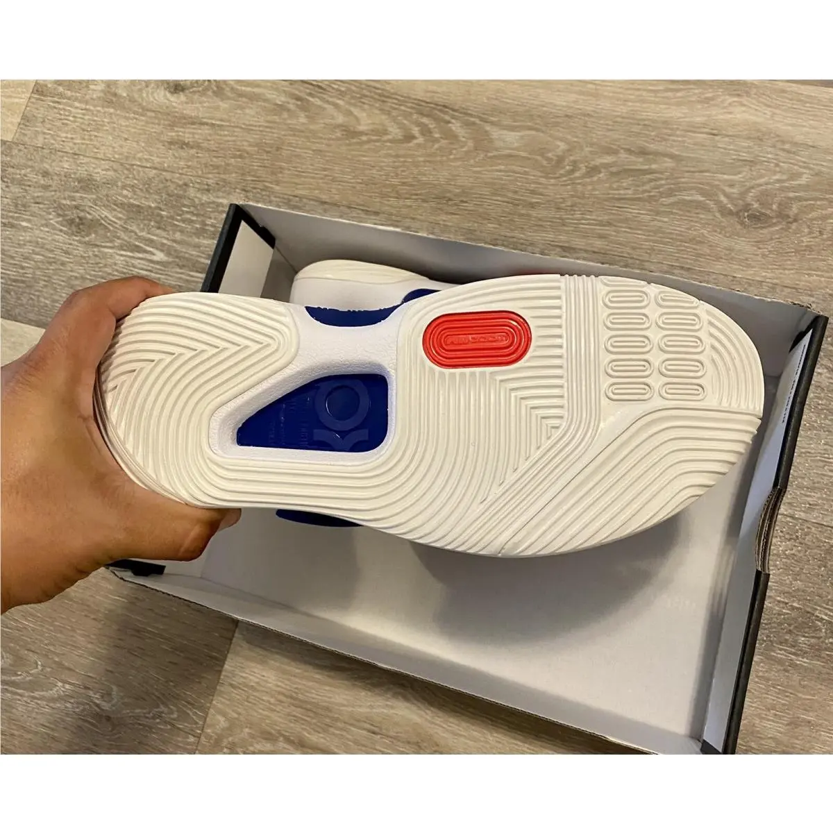 Nike shoes - Nike KD 14 - CW3935-400 - Deep Royal Blue-Pale Coral (UPC: 194958359065) 9