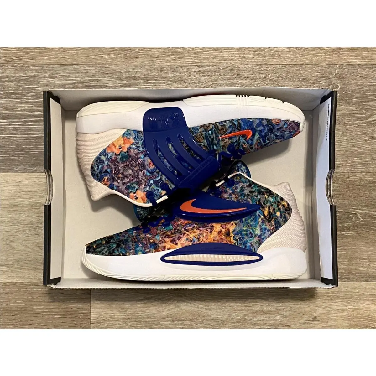 Nike shoes - Nike KD 14 - CW3935-400 - Deep Royal Blue-Pale Coral (UPC: 194958359065) 5