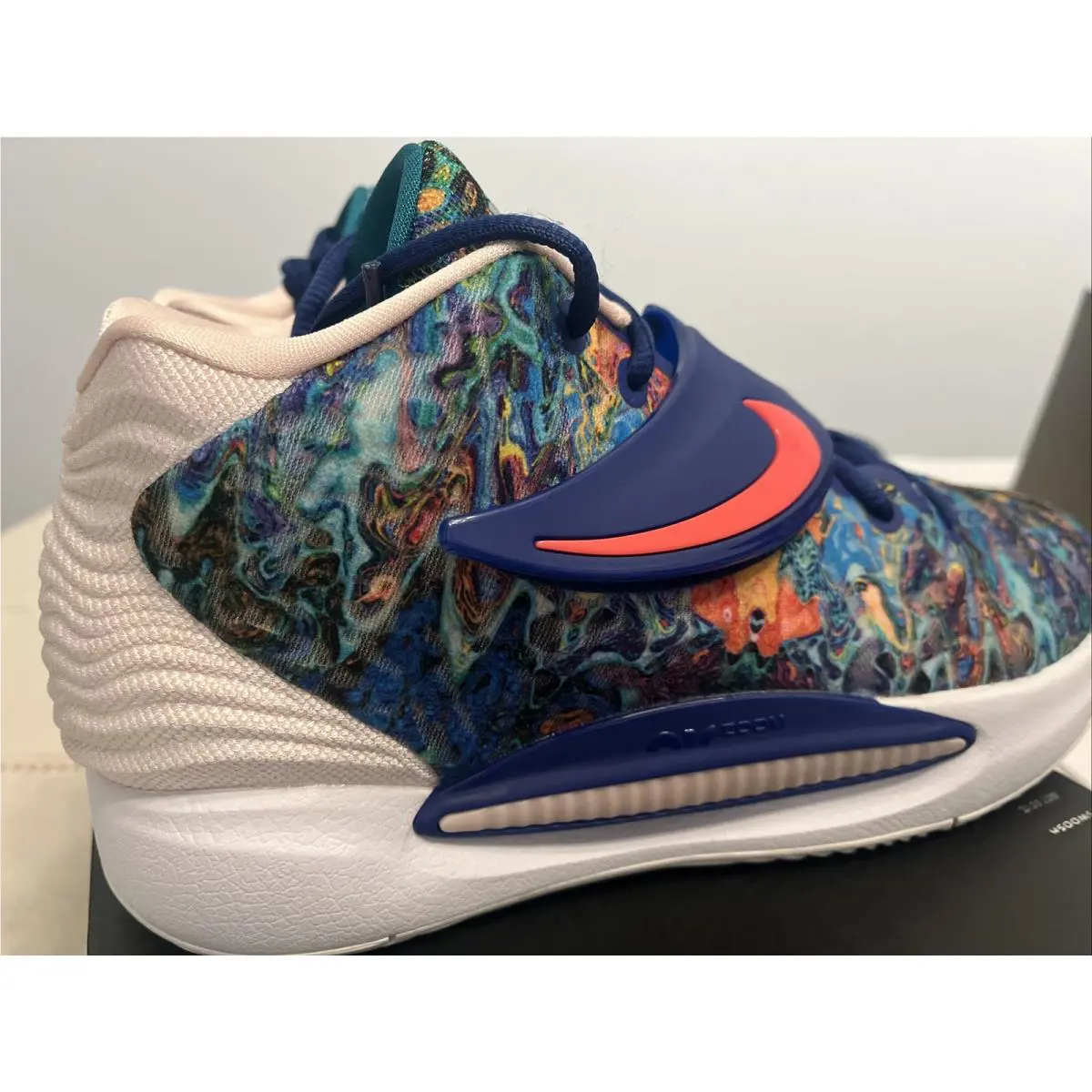 Nike shoes - Nike KD 14 - CW3935-400 - Deep Royal Blue Pale Coral 5