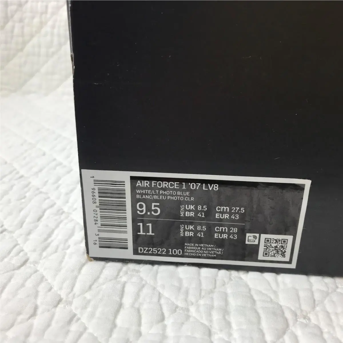 Nike shoes - Nike Air Force 1 - Air Force - DZ2522-100 - White/Light Photo Blue 11