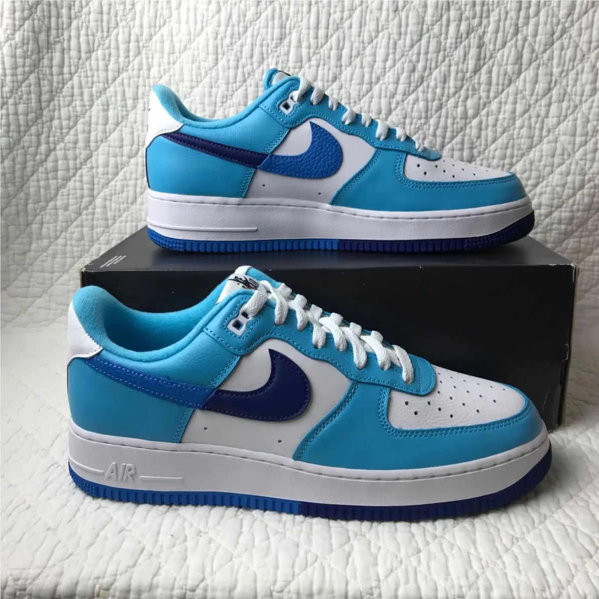Nike shoes - Nike Air Force 1 - Air Force - DZ2522-100 - White/Light Photo Blue 0