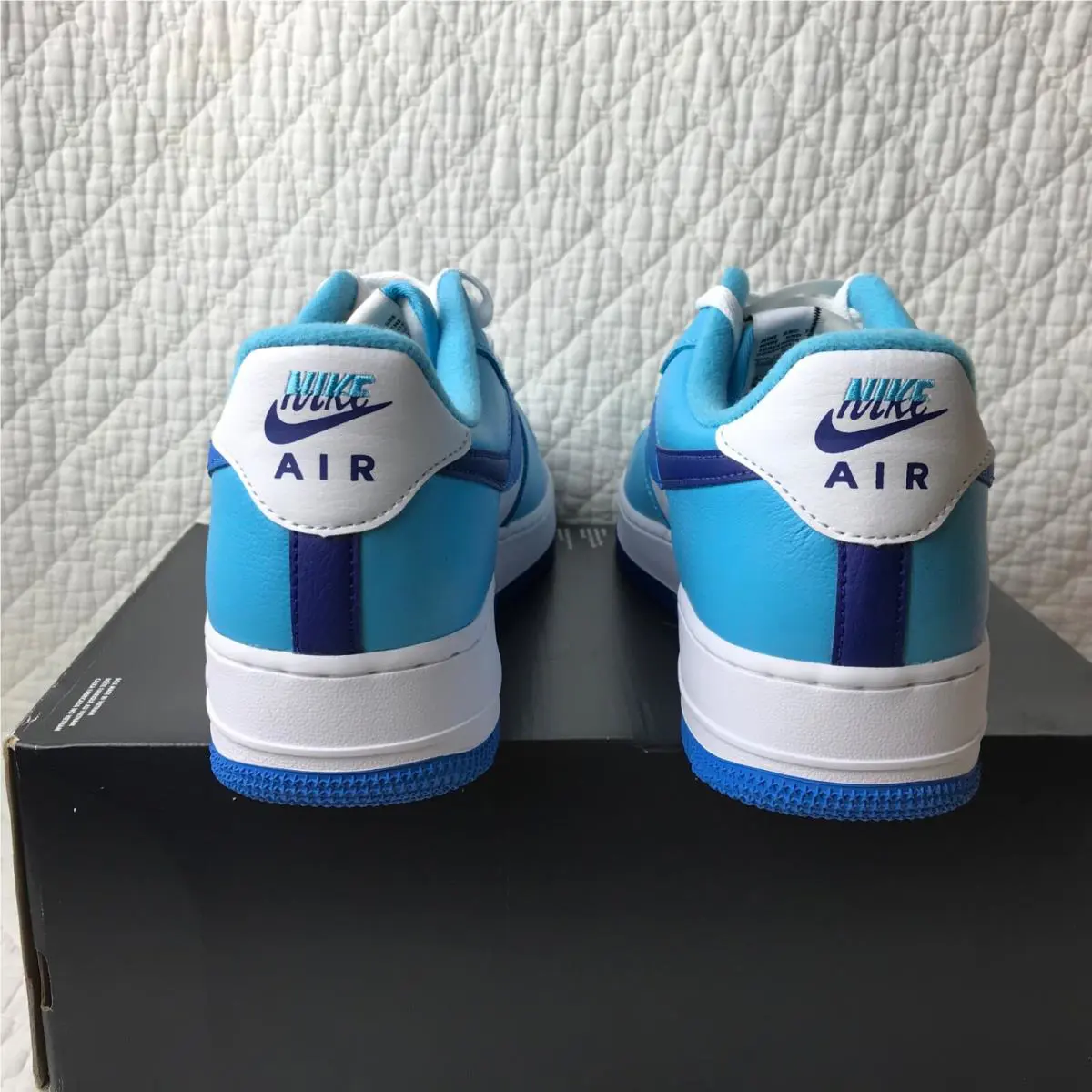 Nike shoes - Nike Air Force 1 - Air Force - DZ2522-100 - White/Light Photo Blue 4