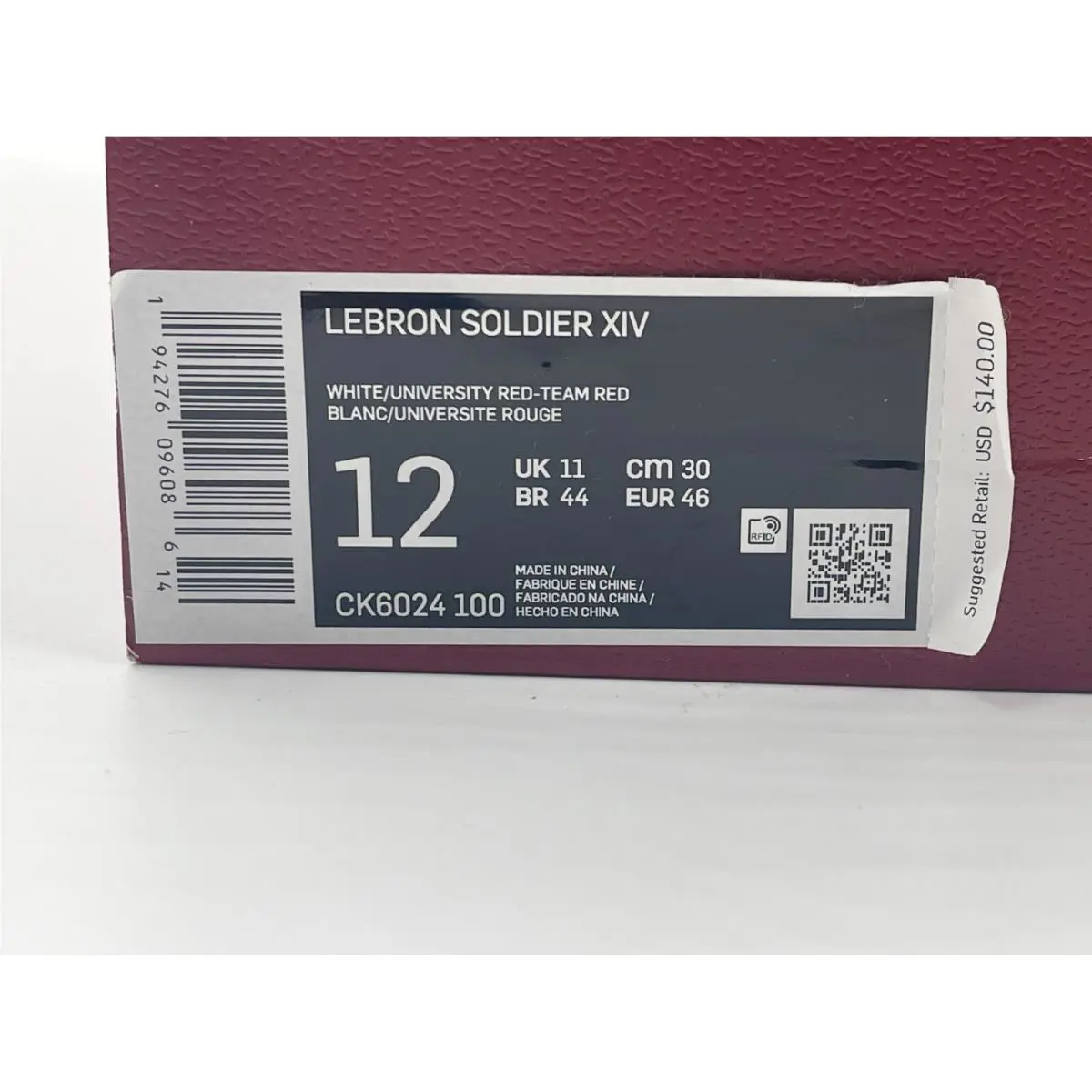Nike shoes - Nike LeBron Soldier - LeBron Soldier - CK6024100 - White (UPC: 0194276096086) 5