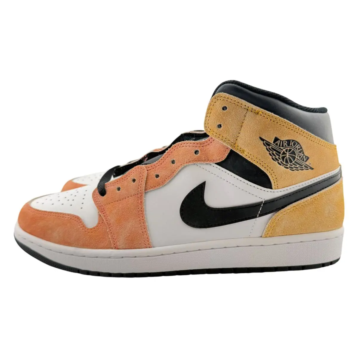 Air Jordan 1 Mid SE Magic Ember Sundial White US 13 DX4332-800 - Magic Ember/Sundial/White