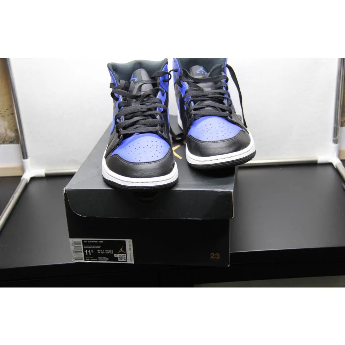 Nike shoes - Air Jordan 1 - Air - 554724-077 - Black 5