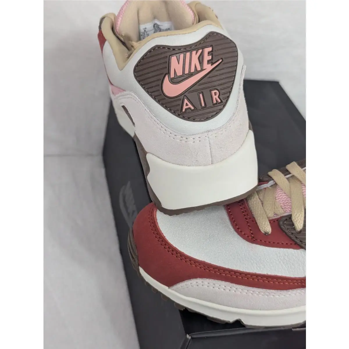 Nike shoes - Nike Air Max 90 - Air Max - CU1816-100 - Brown, Manufacturer: Sail/Sheen/Straw/Medium Brown (UPC: 0194272347021) 0