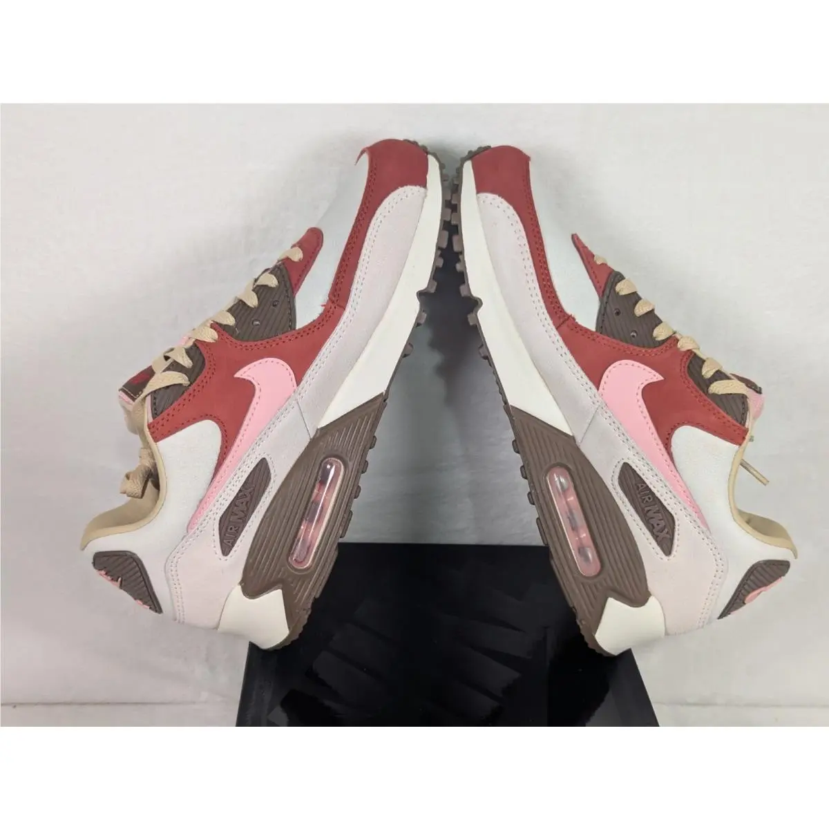 Nike shoes - Nike Air Max 90 - Air Max - CU1816-100 - Brown, Manufacturer: Sail/Sheen/Straw/Medium Brown (UPC: 0194272347021) 4