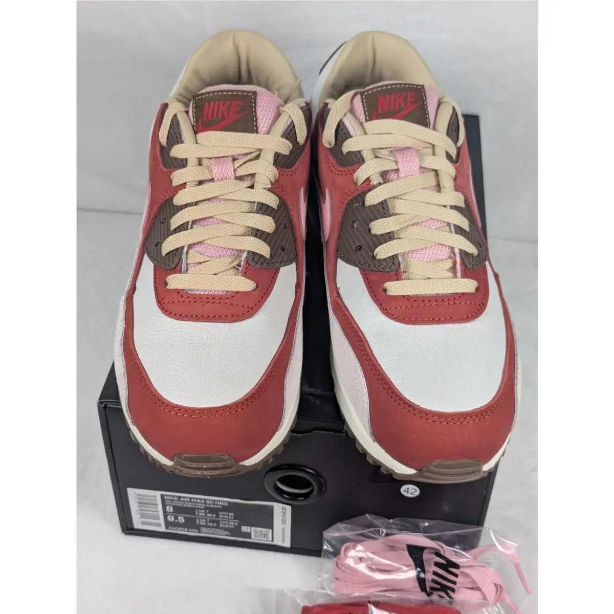 Nike shoes - Nike Air Max 90 - Air Max - CU1816-100 - Brown, Manufacturer: Sail/Sheen/Straw/Medium Brown (UPC: 0194272347021) 6
