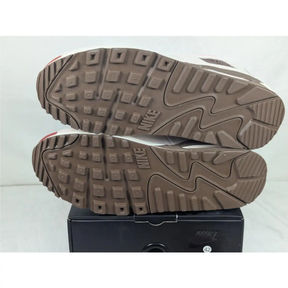 Nike shoes - Nike Air Max 90 - Air Max - CU1816-100 - Brown, Manufacturer: Sail/Sheen/Straw/Medium Brown (UPC: 0194272347021) 7