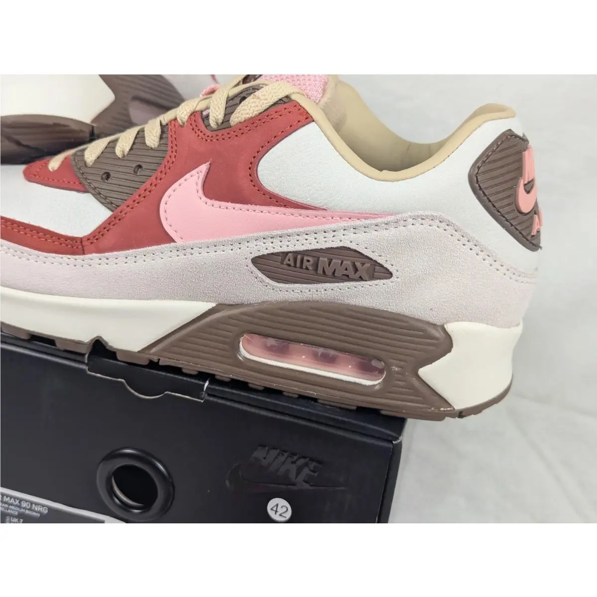 Nike shoes - Nike Air Max 90 - Air Max - CU1816-100 - Brown, Manufacturer: Sail/Sheen/Straw/Medium Brown (UPC: 0194272347021) 2